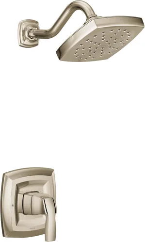 Vista 11 de Moen UT3692EPBG Voss M-CORE 3-Series - Kit de molduras de ducha de rendimiento ecológico con 1 mango, requiere válvula, oro cepillado