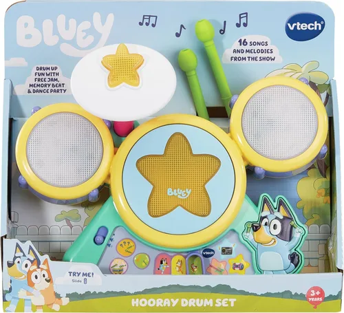 Vista 4 de VTech Juego de batería Bluey Hooray