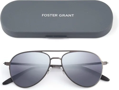 Vista 6 de Foster Grant Colin - Lentes de sol superplanos aviador