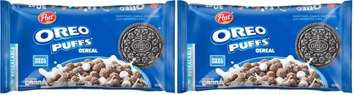 Vista 16 de Post Oreo - Taza de cereales Puff de chocolate, taza de 1 oz (paquete de 12) Taza de cereales individual, desayuno sobre la marcha