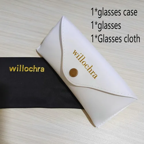 Vista 8 de willochra Fashion Y2K - Gafas de sol polarizadas para mujer, con diamantes de imitación, rectangular, protección UV400