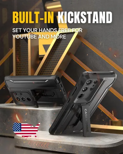 Vista 3 de CaseBorne V - Funda protectora para Samsung Galaxy S23 Ultra 5G (anteriormente ArmadilloTek), [tecnología de protección definitiva] Funda protectora