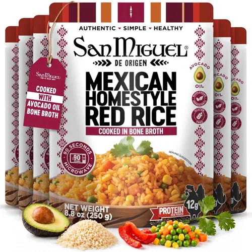 Vista 9 de San Miguel Microondas Pollo Asado Arroz, 0.42 oz Proteína