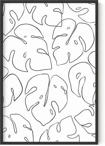 Vista 33 de HAUS AND HUES Arte de pared minimalista - Dibujo moderno de líneas abstractas, impresión de boceto femenino simple, obra de arte para el hogar