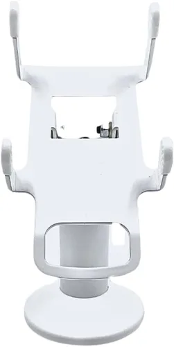 Vista 3 de Clover Flex 3 / Flex 4 Tornillo montado giratorio e inclinable soporte (blanco)