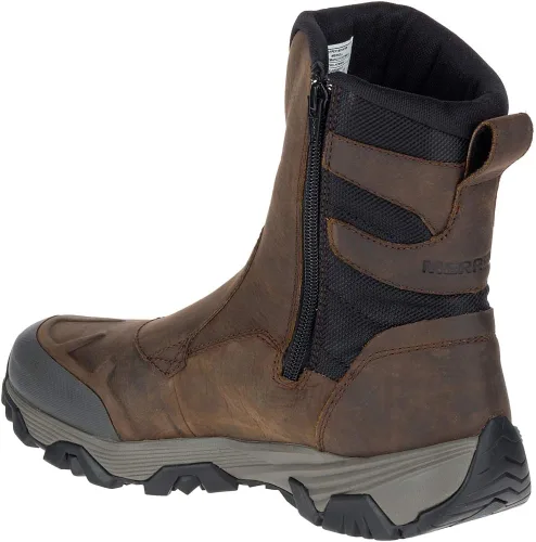 Vista 6 de Merrell Coldpack Ice, Botas de nieve polares impermeables de hombre con cremallera de 8 pulgadas
