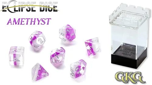 Vista 16 de & Dice Gatekeeper Games Eclipse Dados Amatista