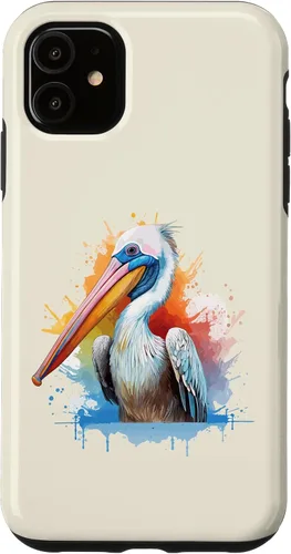 Vista 8 de iPhone 12/12 Pro Pelican Retrato de acuarela - Estuche para amantes de la naturaleza