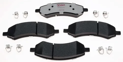 Vista 2 de Raybestos Element3 EHT - Pastilla de freno delantera de repuesto automotriz para Dodge seleccionado (Dakota, Durango, Ram 1500), Mitsubishi