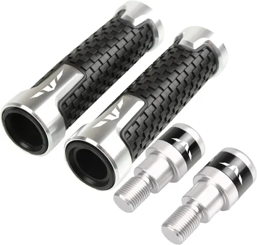 Vista 15 de Motocicleta para MT09 Tracer MT10 MT125 MT01 MT-09 MT-10 MT-01 2015 2016 manillar de motocicleta Manillar Agarraderas de mano extremos tapa tapón
