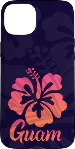 Vista 9 de Guam Hibiscus Flower Hafa Adai Guamanian Island Pride Case for iPhone 17