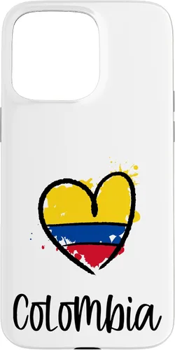 Vista 31 de Colombia Heart Art Cool South America Spanish Colombian Gift Case for iPhone 17