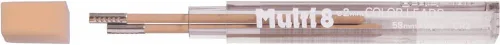 Vista 4 de Pentel CH2 Multi 8 - Recambio de lápiz de color de 0.079 in (2 cables por tubo) - Plomo rojo