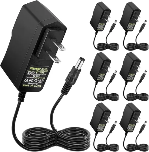 Vista 9 de Facmogu DC 5V 4A Convertidor de AC a DC, Fuente de alimentación de AC 100-240V a DC 5 Volt 4 Amp 20W Adaptador de corriente conmutada, Adaptador