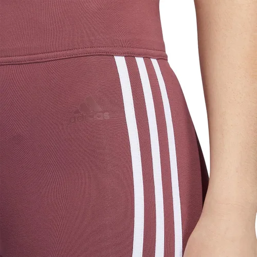 Vista 4 de adidas Pantalones cortos de ciclismo de 3 rayas Sportswear Essentials para mujer