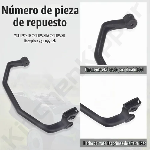 Vista 3 de 731-09730B - Manija para Cub Cadet MTD Troy-Bilt TB370 TB360 TB380ES