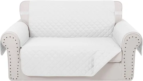 Vista 62 de Fundas para Silla Reclinable Reversibles Funda de Sofá para Mascotas Protector de Muebles Lazy Boy (Silla 23'', Beige/Beige)