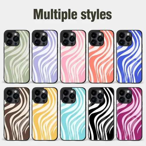 Vista 8 de Fundas de teléfono con patrones de cebra, dulces para niñas para iPhone 5 6 7 8 11 12 13 14 15 16 Pro Max Plus Mini Xr Xs SE, para Samsung Galaxy