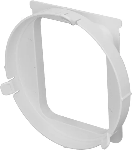 Vista 6 de Manguera de escape para piezas de aire acondicionado portátiles, adaptador de conector de manguera de escape, interfaz cuadrada de conducto