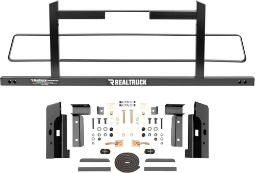 Vista 22 de Kit de hardware RealTruck BACKRACK para uso con caja de herramientas de 21", Negro, Sin necesidad de perforación 30119TB Compatible