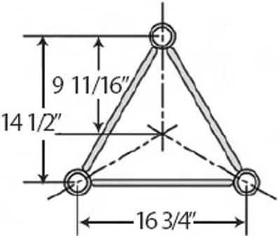 Vista 4 de ROHN 45SS030 Serie 45G Kit de torre autoportante de 30 pies, sin hielo