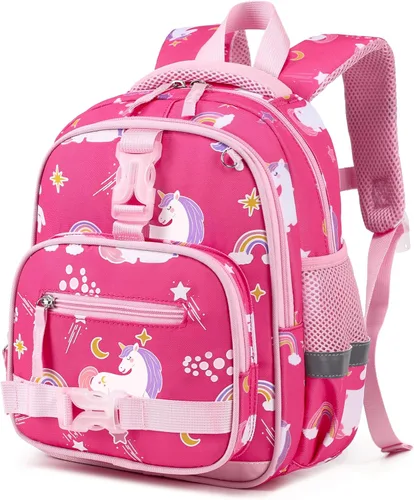 Vista 13 de Mochila 11 para niños y niñas, Mariposa, Compacto