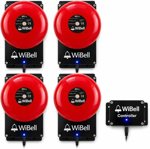 Vista 15 de Sistema de campana programable: basado en la web, sin suscripción, para sistemas de campana escolar, campanas de almacén y alertas de cambio