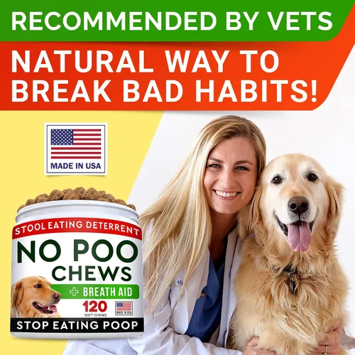 Vista 7 de STRELLALAB No Poo Treats - Disuasorio y prevención de la alimentación de heces de coprofagia