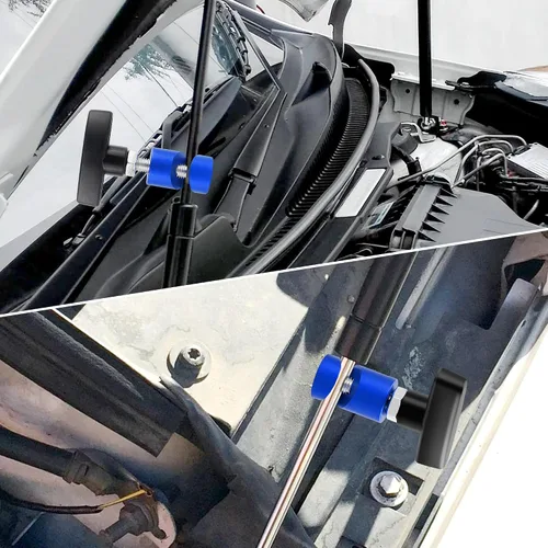 Vista 7 de 2 piezas de abrazadera de puntal de capó - abrazaderas de elevación, herramientas para automóviles, herramienta de hueco de bujía M14, pinza