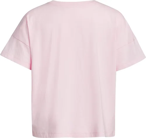 Vista 2 de adidas Camiseta de manga corta extragrande para niñas, Negro