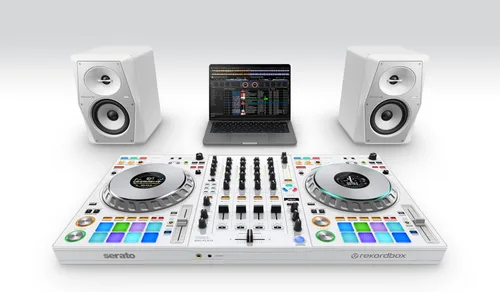 Vista 7 de Pioneer DJ DDJ-FLX10 Controlador DJ de 4 canales, separación de pistas, color blanco