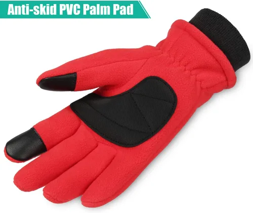 Vista 3 de OZERO Guantes impermeables de invierno para hombres guantes de mujer para correr con pantalla táctil