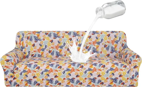 Vista 20 de ALIECOM Fundas para Sillas 100% Impermeables, Funda para Sillón para Sala de Estar, Apta para Mascotas, Fundas Lavables para Sillón, Funda