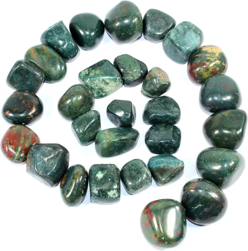 Vista 42 de Jet Amazonite - Piedra rodada de 3.53 oz aprox. de 0.75 a 1 pulgada con bolsa de terciopelo (Amazonita)