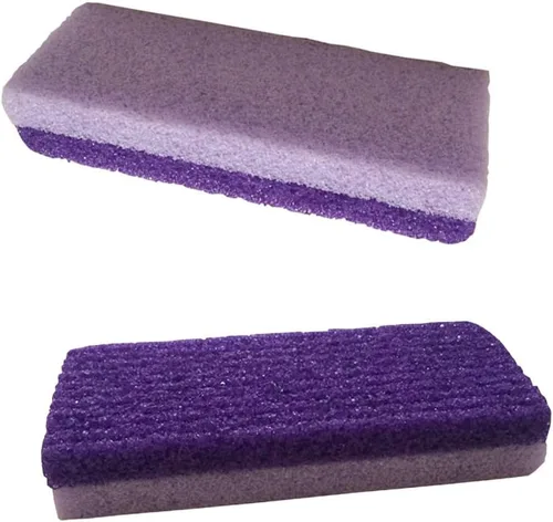 Vista 8 de Raspador de pies para pies, 3 piezas, exfoliador, herramienta de pedicura, piedra pómez para pies, removedor de bloques de piedra pómez, depurador