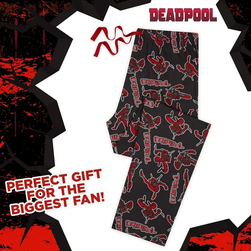 Vista 3 de Marvel Pantalones de pijama para hombre - Avengers PJ Pants Ropa de dormir 100% algodón - Producto