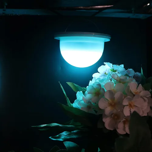 Vista 4 de Paquete de 4 luces LED debajo de la mesa para fiestas, iluminación RGB para eventos para bodas, control remoto para mesa de cóctel, mesa de café