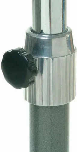 Vista 6 de Global Industrial Ventilador de pedestal oscilante resistente, 24" de diámetro, plateado, 1/4HP, 7525 CFM, 3 velocidades, para uso comercial e