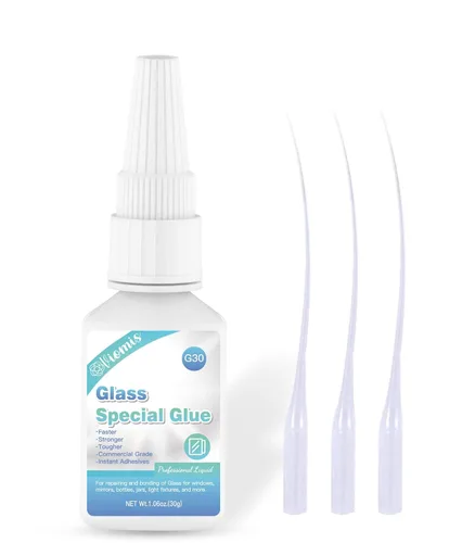 Vista 15 de 20g de pegamento cerámico, super pegamento cerámico instantáneo para reparación de porcelana y cerámica, secado rápido Resistente al calor