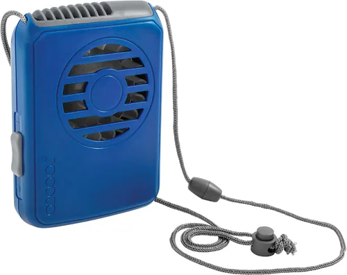 Vista 13 de O2COOL Ventilador de Collar Deluxe, Funciona con Pilas, para Enfriamiento Personal con Correa Ajustable (Negro)