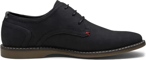 Vista 5 de Jousen Zapatos de vestir casuales para hombre, zapatos de vestir clásicos de negocios retro para hombres