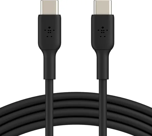 Vista 12 de Belkin BoostCharge - Cable USB-C a USB-C (1M/3.3 pies) para iPhone 17, iPhone 17 Pro, Samsung Galaxy S25, S24, Pixel 10 & 9, iPad Pro, Nintendo