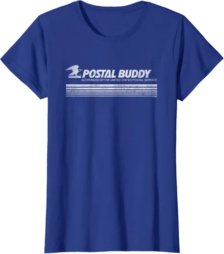 Vista 7 de USPS Vintage Postal Buddy - Camiseta, Negro, S