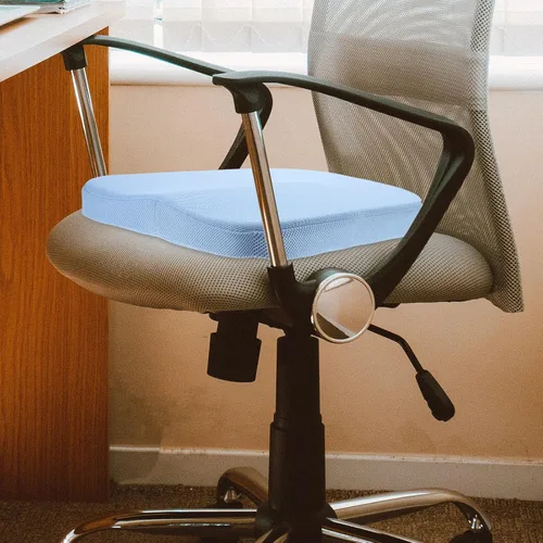 Vista 4 de Office Chair Seat Cushion, Memory Foam Butt Pillow for Remote Work