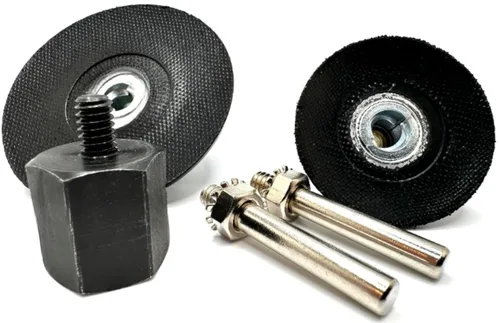 Vista 12 de Convertidor de vástago hexagonal de 1/4", soporte de brocas de cambio rápido para amoladoras angulares 5/8-11