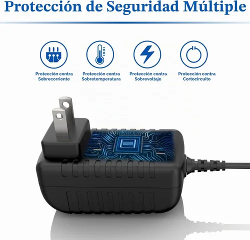 Vista 2 de Adaptador de CA Dmoizka 12V 2A para CS Modelo: CS-1202000 Cargador de pared para el hogar