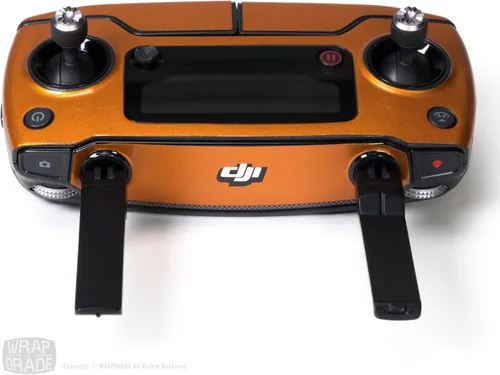 Vista 2 de WRAPGRADE Mono Skin para mando a distancia DJI Mavic Pro (cobre mariposa)