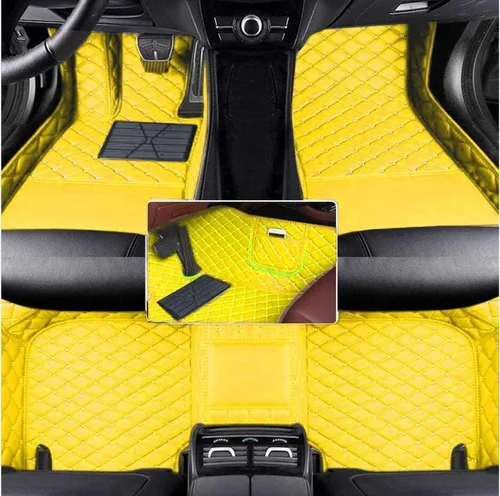 Vista 14 de Tapetes de suelo de automóvil compatibles con el 99 % de los sedán, SUV, deportivos, cobertura completa, compatible con hombres y mujeres, Negro