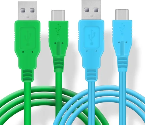 Vista 8 de HEATFUN Cargador USB C para Nintendo Switch, cable de carga rápida USB tipo C para Nintendo Switch, MacBook, Pixel C, LG Nexus 5X G5, Nexus 6PP9