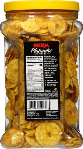 Vista 3 de Iberia - Plátanos fritos con ajo, 20 onzas